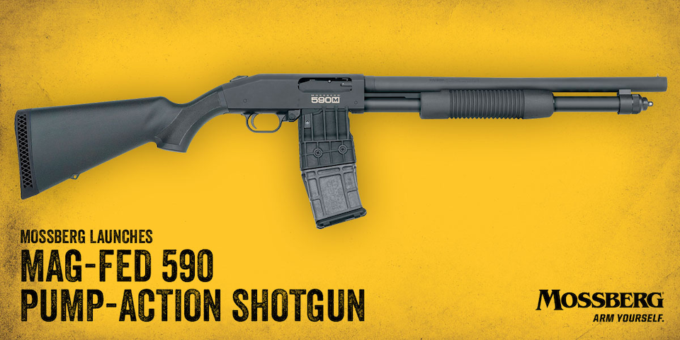 Mossberg Launches Mag Fed Pump Action Shotgun